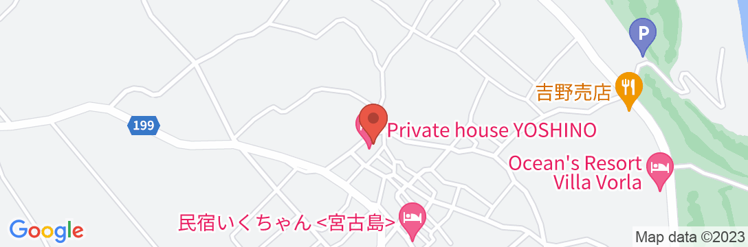 private house YOSHINO<宮古島>の地図