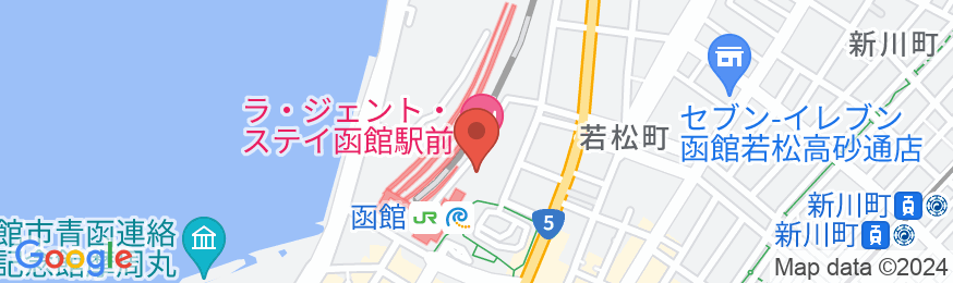 ラ・ジェント・ステイ函館駅前の地図