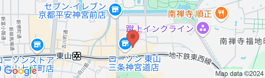 京都南禅寺道 MACHIYADOの地図