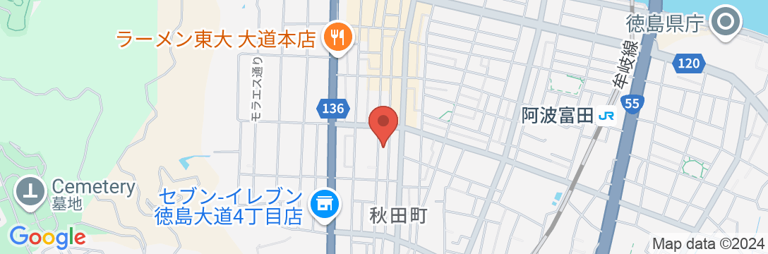 HOTEL Tiki(ホテル ティキ)の地図