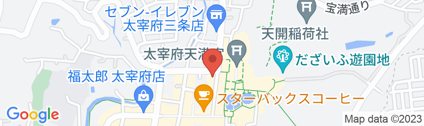 HOTEL CULTIA 太宰府の地図