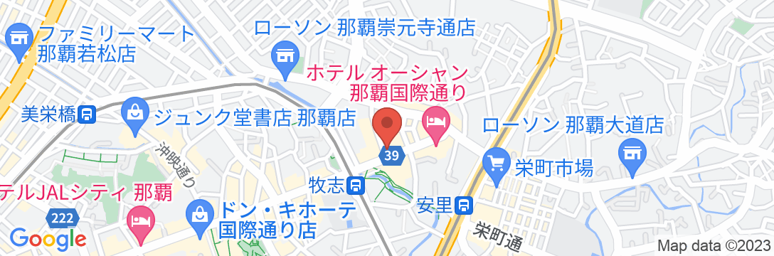 ホテル沖縄 with サンリオキャラクターズの地図