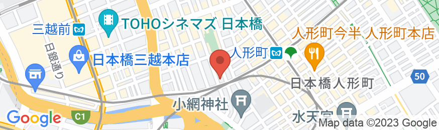 西鉄イン日本橋の地図