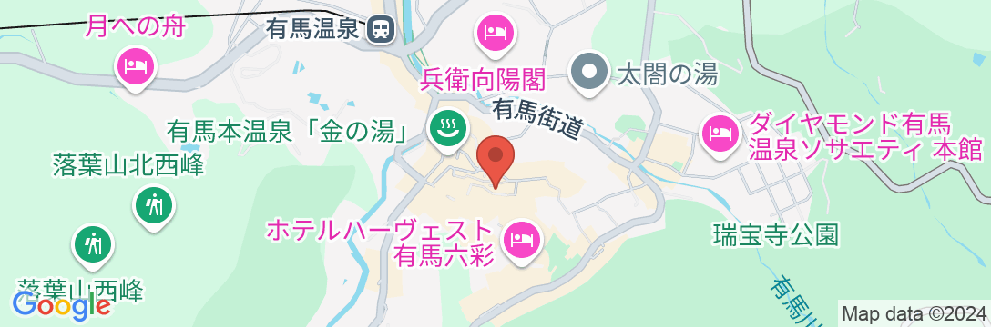 有馬 結びの小宿 縁の地図