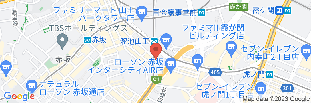 赤坂アーバンホテル アネックスの地図
