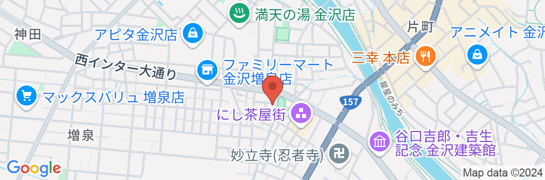 Wow!KANAZAWA STAYの地図