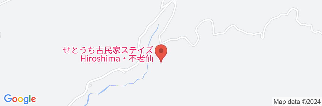 せとうち古民家ステイズHiroshima 不老仙の地図