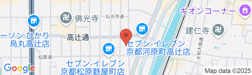 ホテルリブマックス京都寺町通の地図