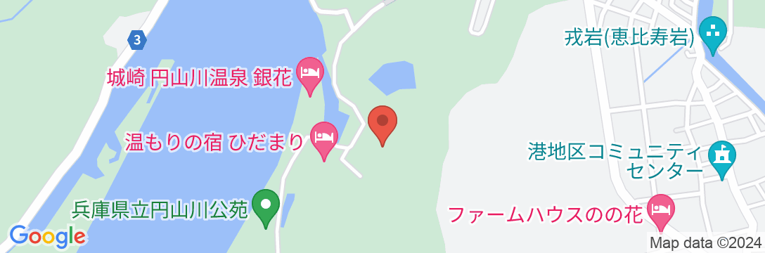 ザ グラン リゾート城崎の地図