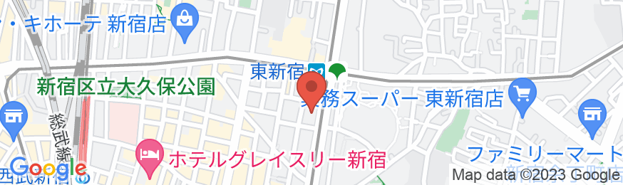 ホテルリブマックス新宿歌舞伎町明治通の地図