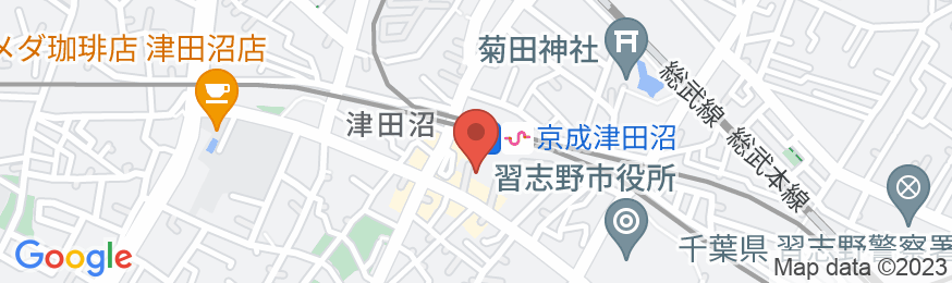 ベッセルイン京成津田沼駅前(幕張・船橋)(全室禁煙)の地図