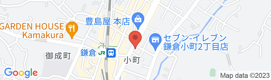 ホテルメトロポリタン鎌倉の地図