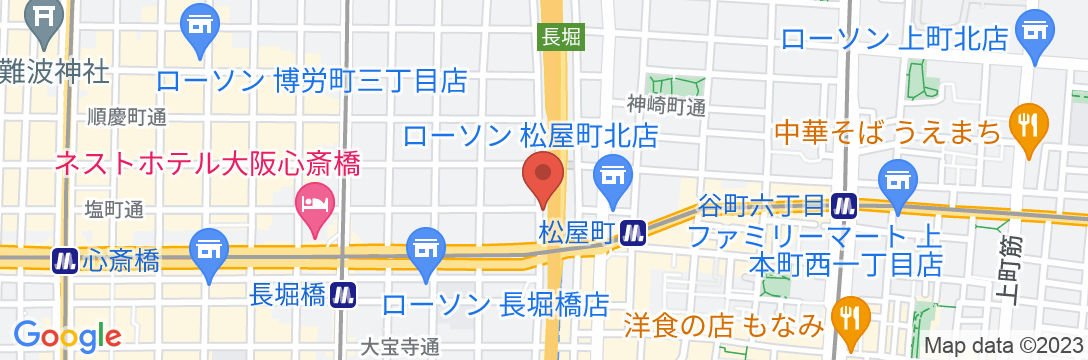 花築・奈美ホテルの地図