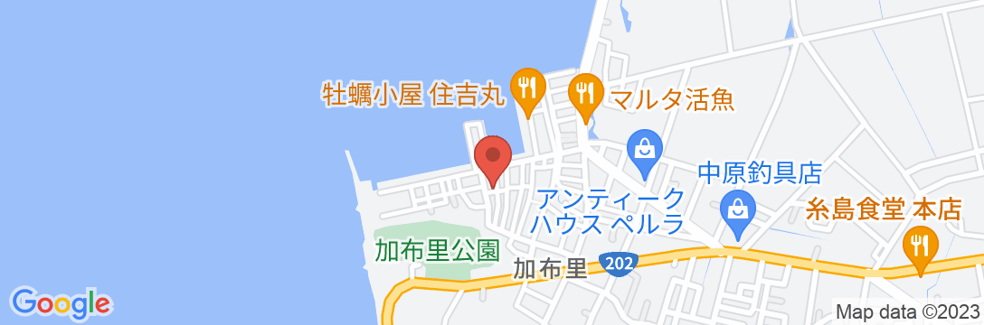 Rakuten STAY HOUSE x WILL STYLE 糸島の地図