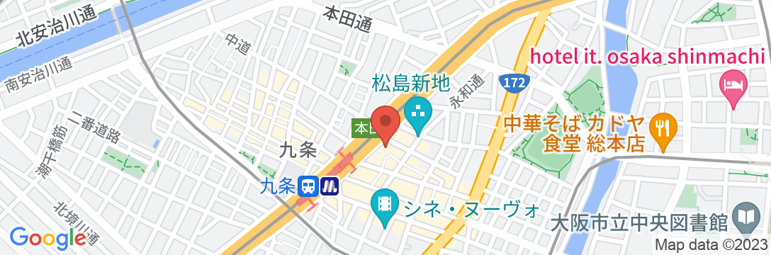 five star KUJYOの地図
