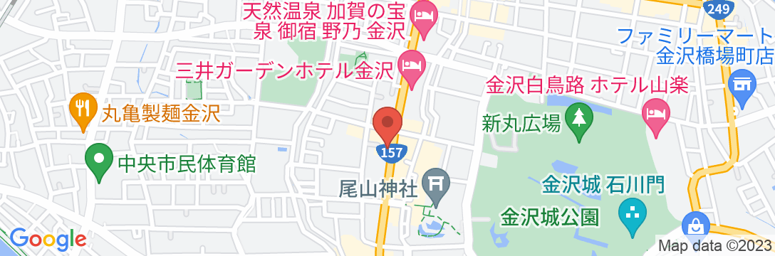 東急ステイ金沢の地図