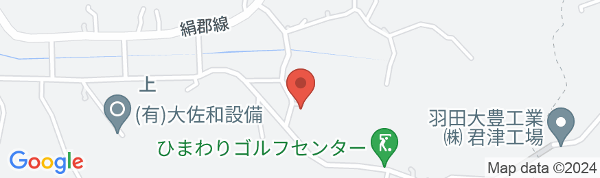 サカヒジリホテル・富津の地図