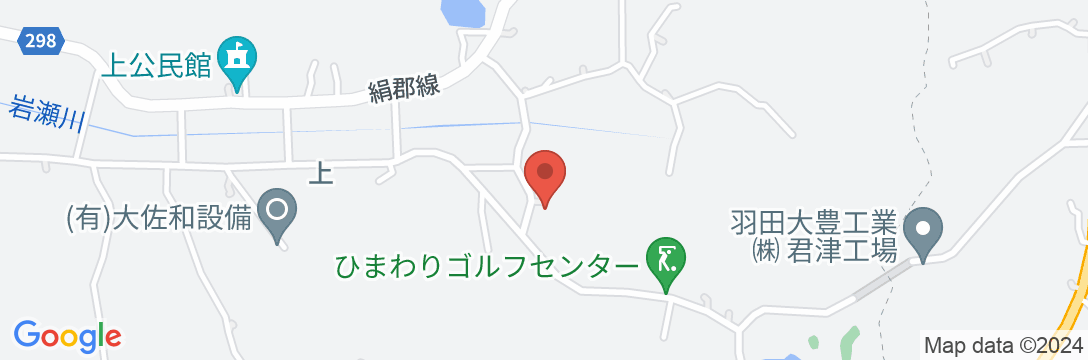 サカヒジリホテル・富津の地図
