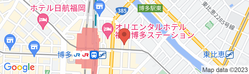 FORZA ホテルフォルツァ博多駅筑紫口IIの地図