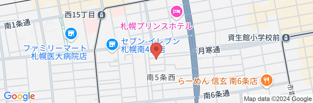 PLAZA HOTEL S4W12の地図