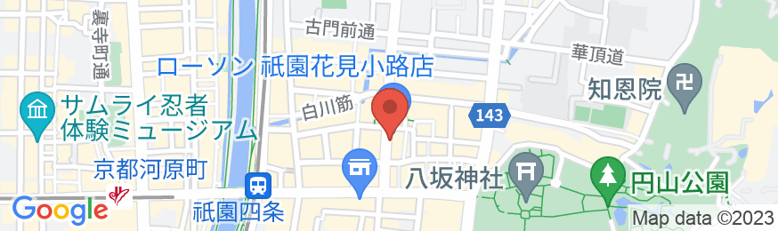 KYOTO GION HOTELの地図