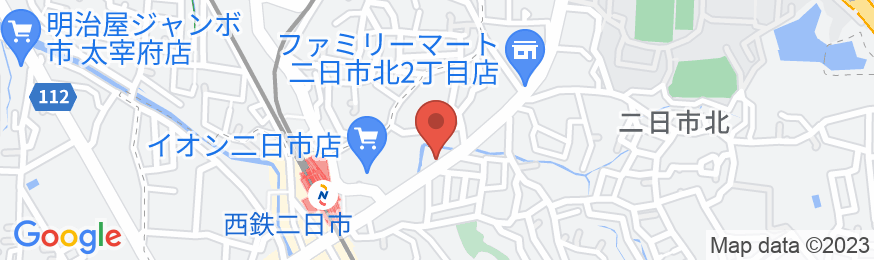 AO太宰府の地図