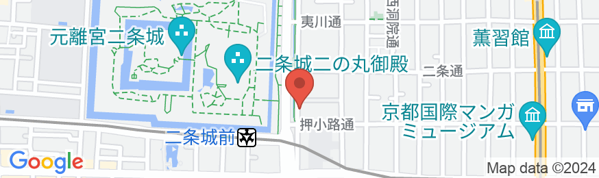HOTEL CANATA KYOTO(ホテルカナタキョウト)の地図