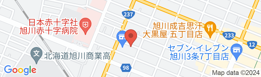 Stay Asahikawa 琴の地図