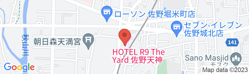HOTEL R9 The Yard 佐野天神の地図