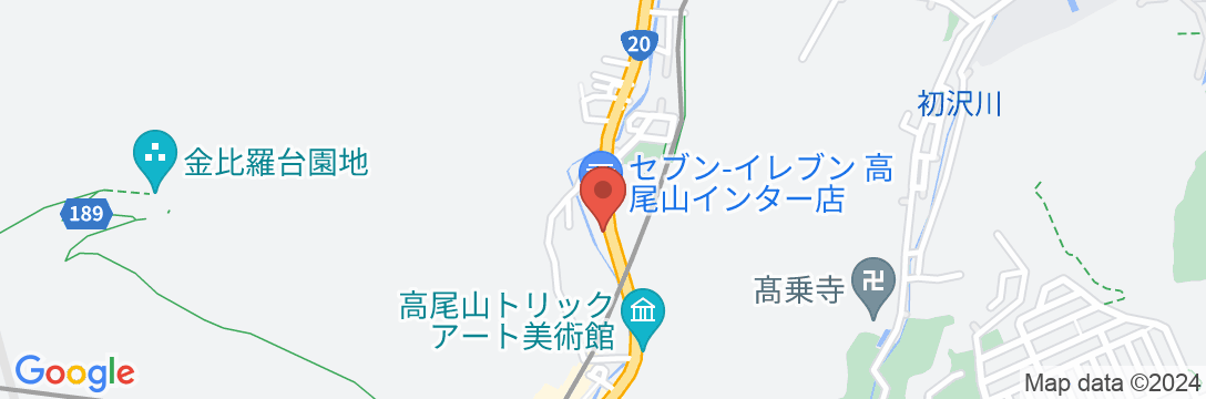 Mt.TAKAO BASE CAMPの地図