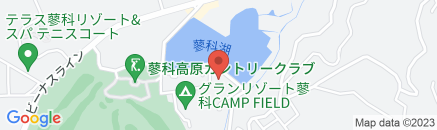 TINY GARDEN 蓼科‐Camp,Lodge&Cabins‐の地図