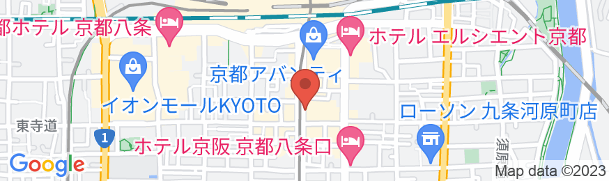 リーガグラン京都の地図