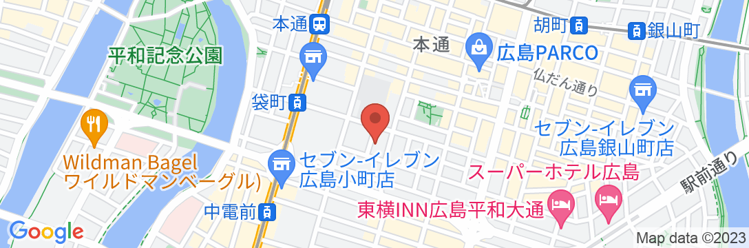 Alphabed広島中町の地図