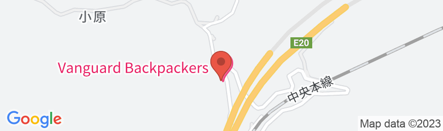 Vanguard Backpackersの地図