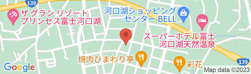 villa yawaragiの地図