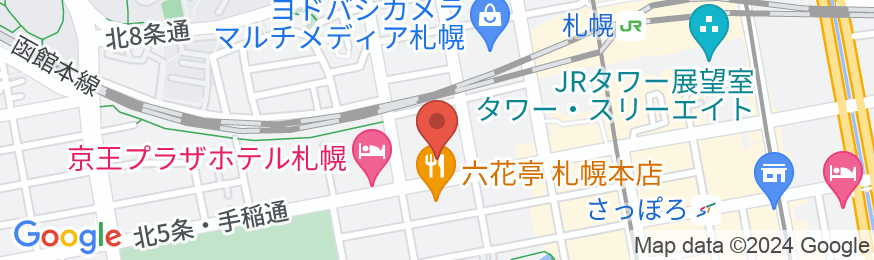 三井ガーデンホテル札幌ウエストの地図
