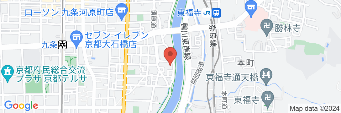 ランドーホテル京都スイーツの地図