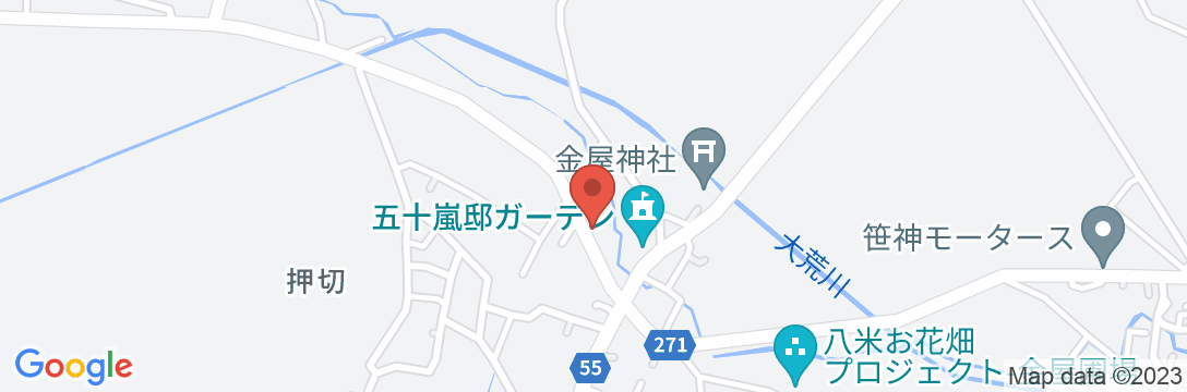 五十嵐邸ガーデン 新潟阿賀野リゾートの地図