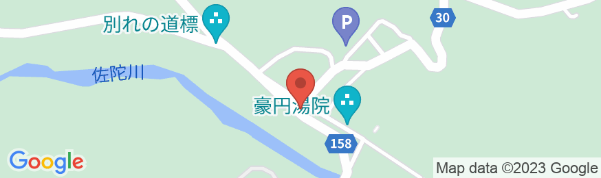 大山参道ホテル頂の地図