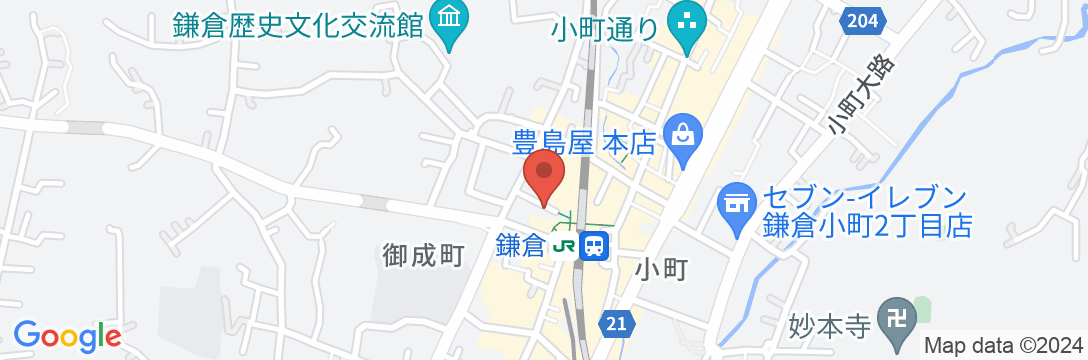 KAMAKURA HOTELの地図