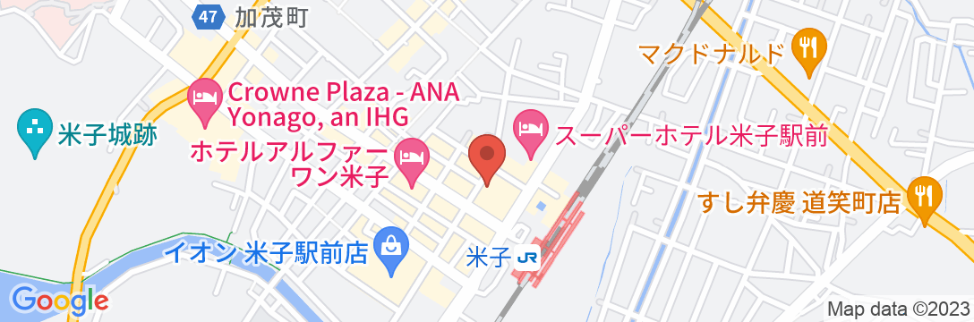 ホテル松本の地図