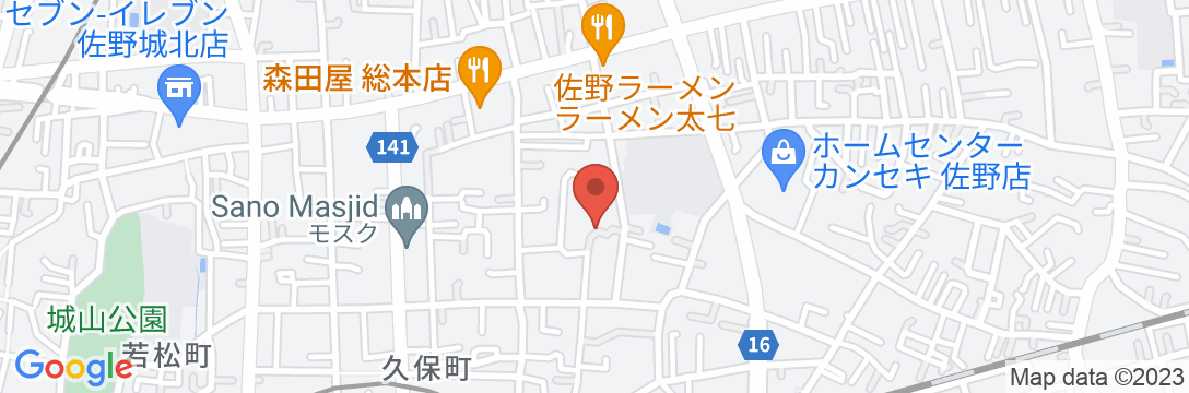 あづま荘の地図