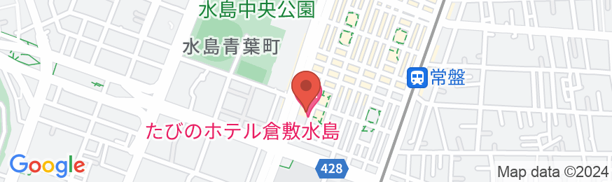 たびのホテル倉敷水島の地図