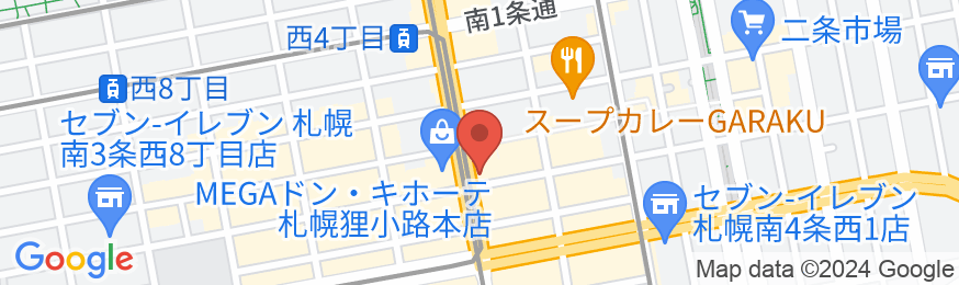 ザ ノット 札幌の地図