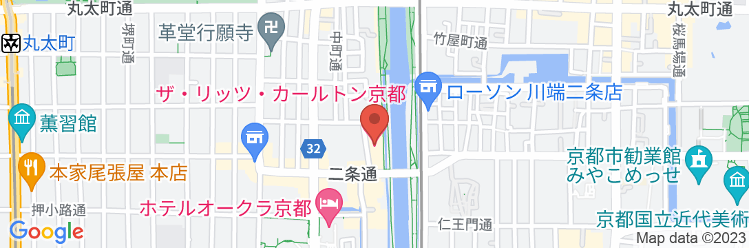 ザ・リッツ・カールトン京都の地図