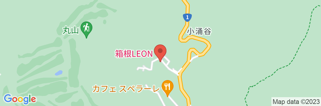 箱根 LEONの地図