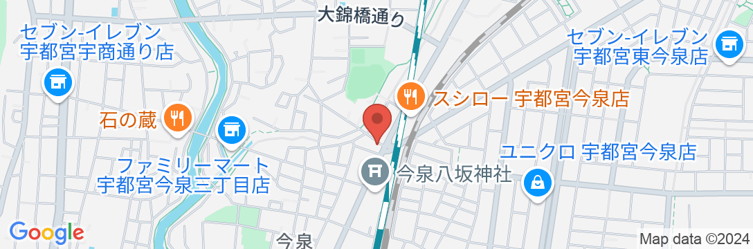 HOTEL EL TOCHIGI 3の地図