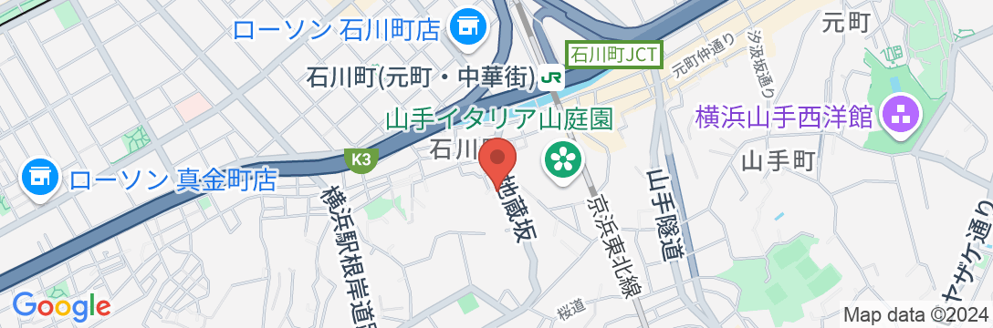 GRAND CAVE YOKOHAMAの地図