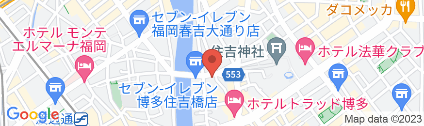 Stay Hakataの地図