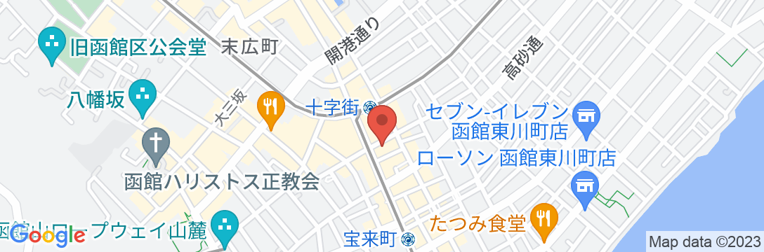 えびすまち髙田屋の地図